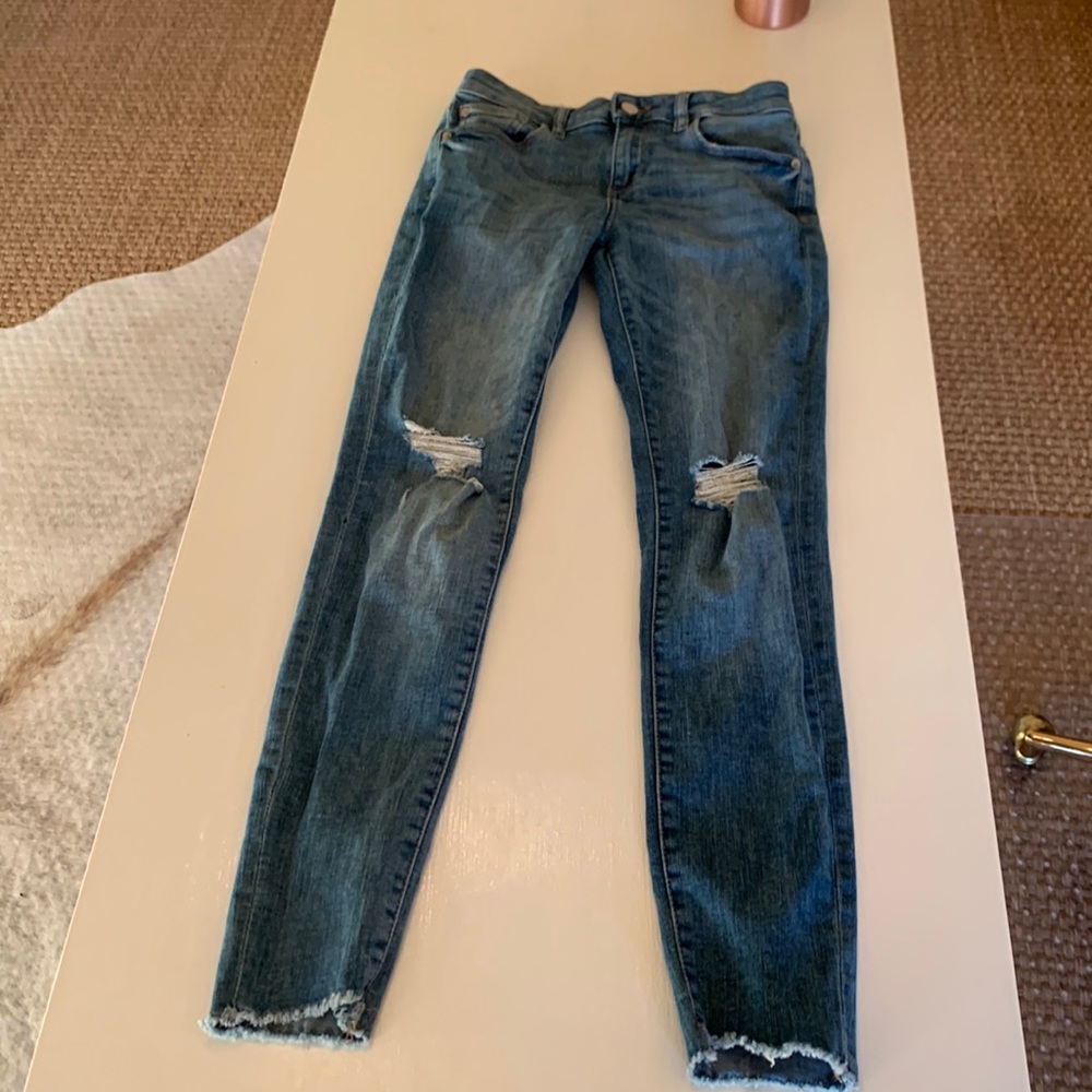 Girls stitch fix distressed jeans